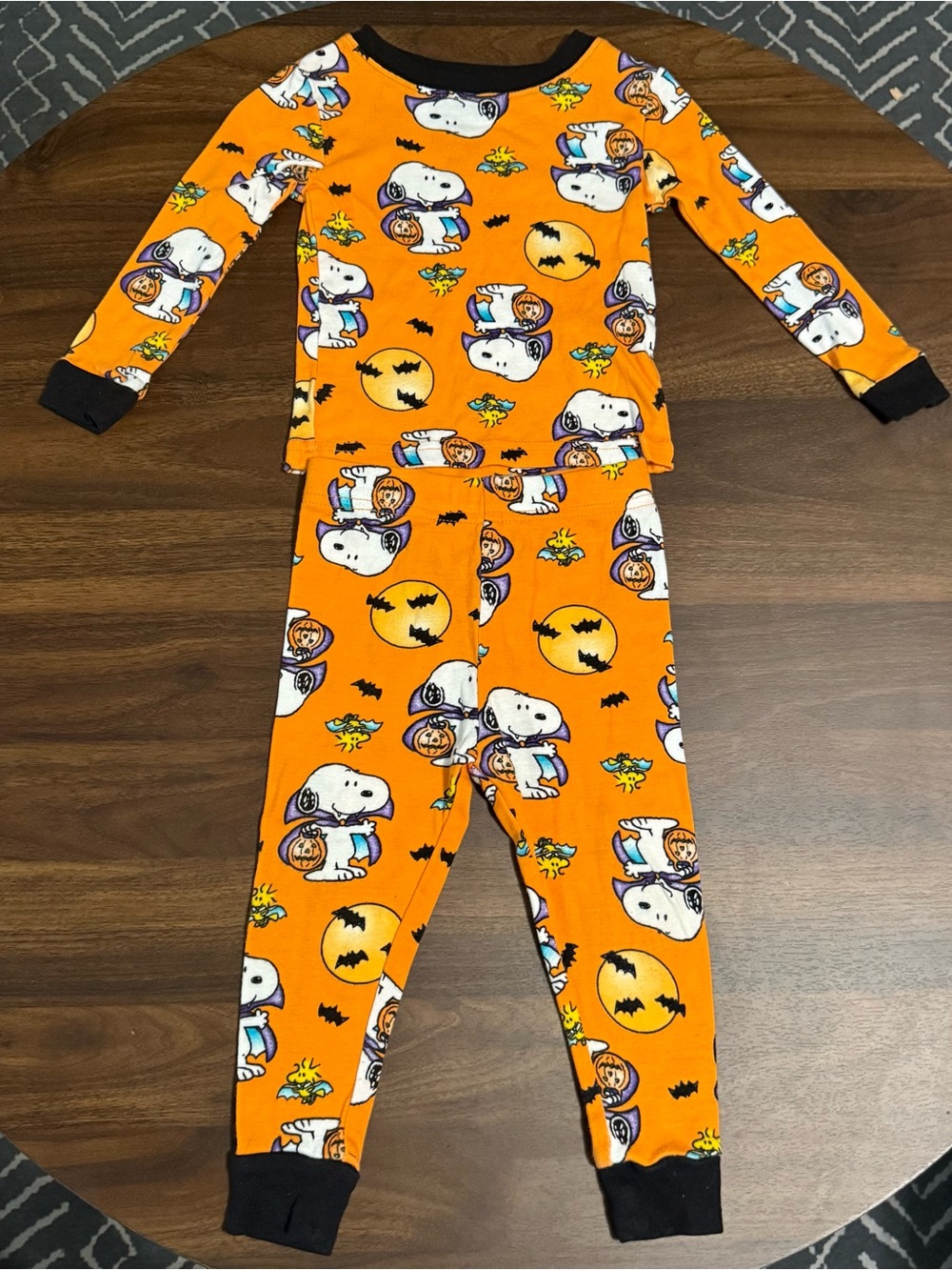 Boys peanuts snoopy Halloween pajama set